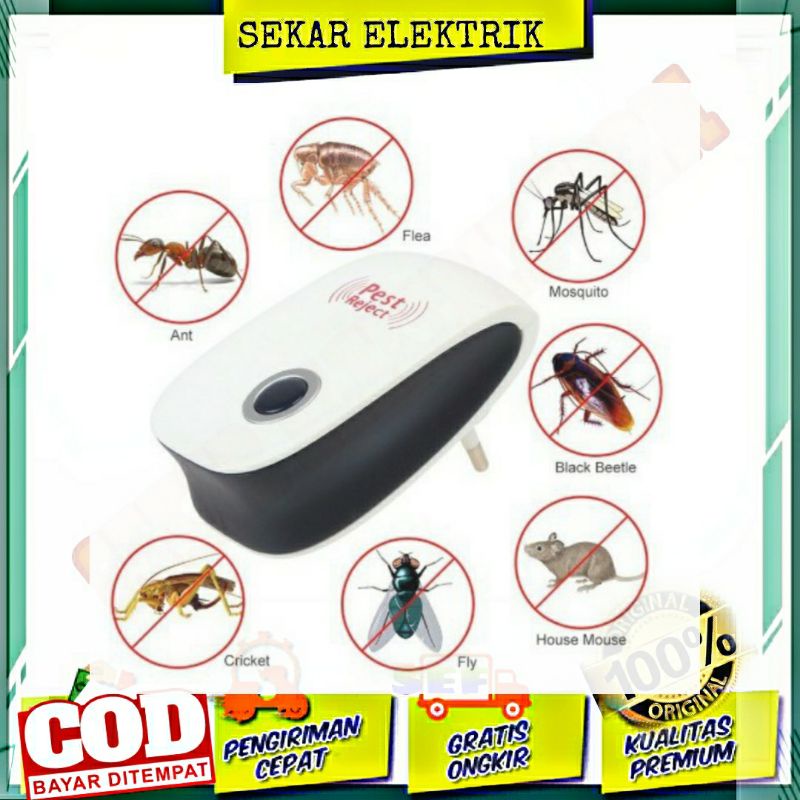 Alat  ultrasonic untuk mengusir Tikus,Lalat,Kecoa dan Nyamuk Untuk Ruangan Rumah