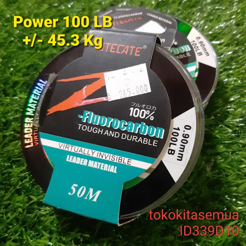 Senar Pancing Leader Flouro Carbon Japan 100% Flouro Carbon