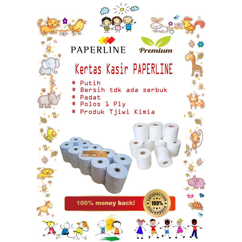 

Kertas struk kasir Paperline