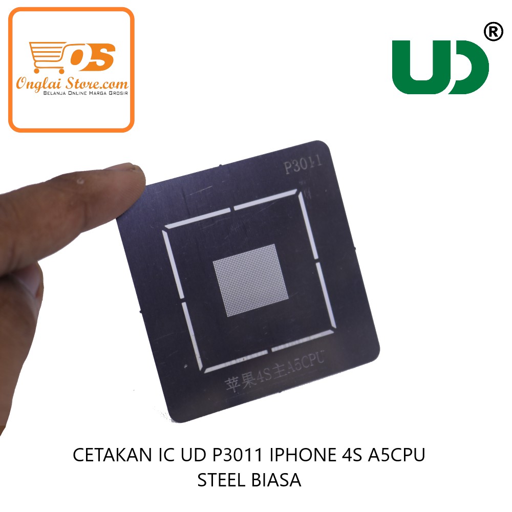 CETAKAN IC UD P3011 IPHONE 4S A5CPU STEEL BIASA