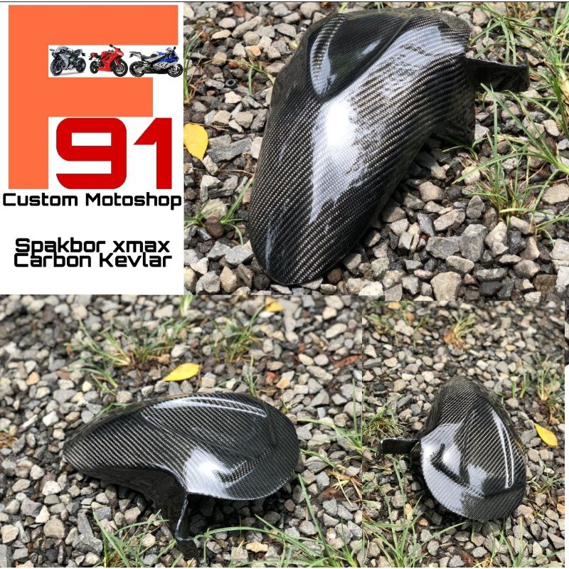 Spakbor Yamaha Xmax Carbon Kevlar, Hugger Xmax Carbon Kevlar, Spakbor kolong xmax Carbon Kevlar