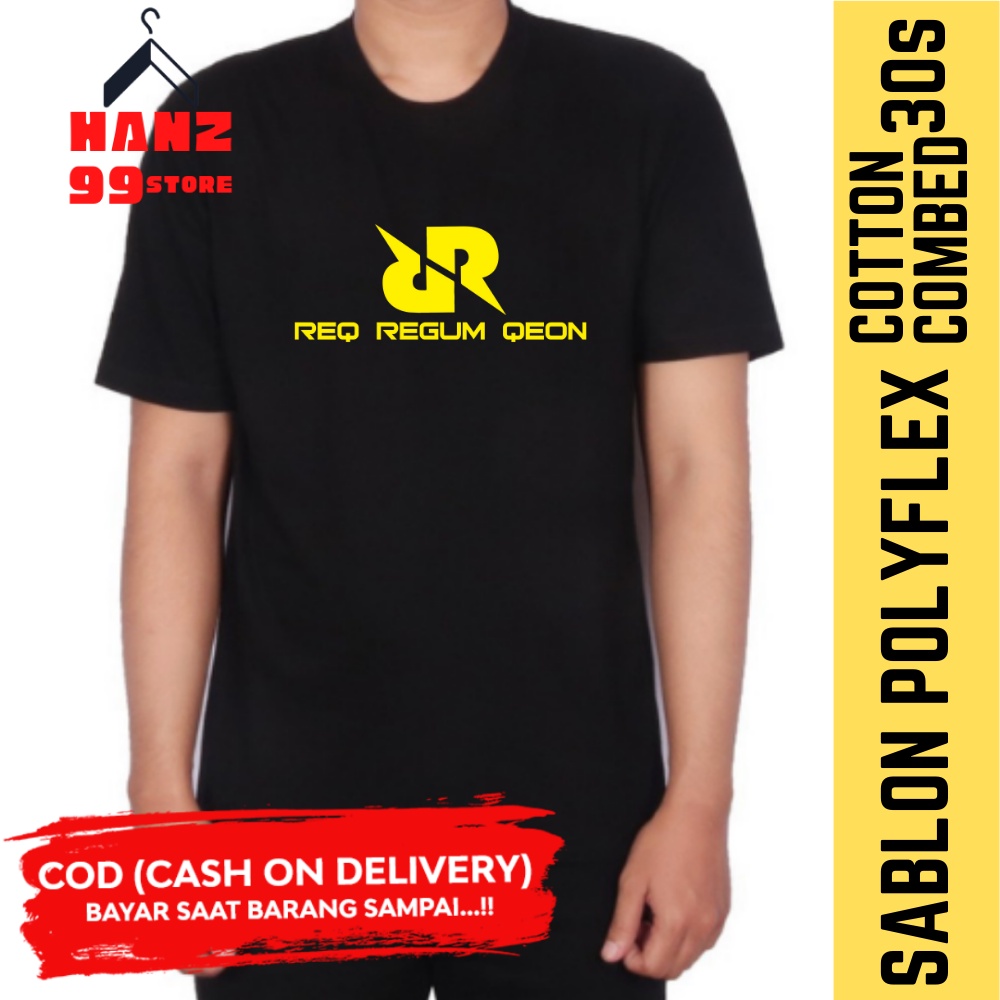 Baju Distro Pria Terbaru Kaos Jumbo Murah Original Mobile Legends Rrq Qeon