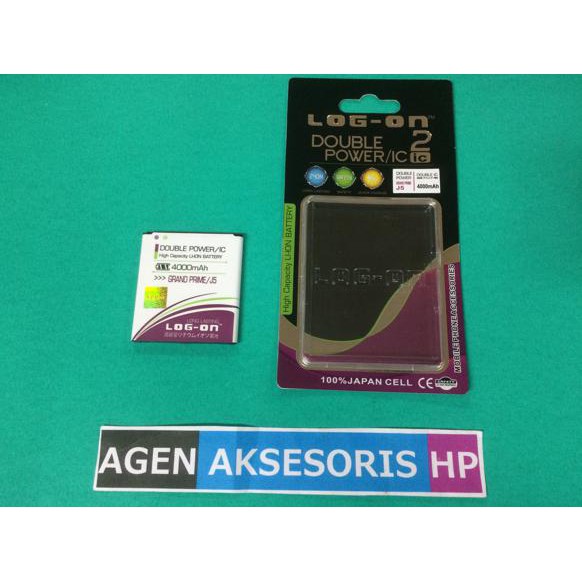 BATRE SAMSUNG J2 PRIME ON2 2016 5.0 INCHI BATERAI LOG-ON DOUBLE IC - FUCHSIA PALING MURAH