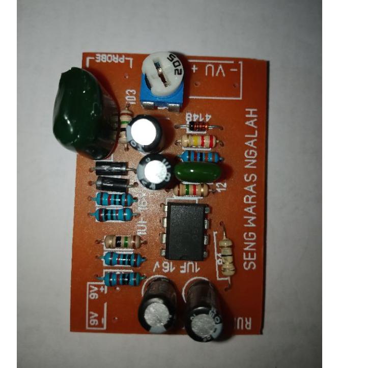 SALEE.. kit esr meter analog ic4558 alat cek elco on board