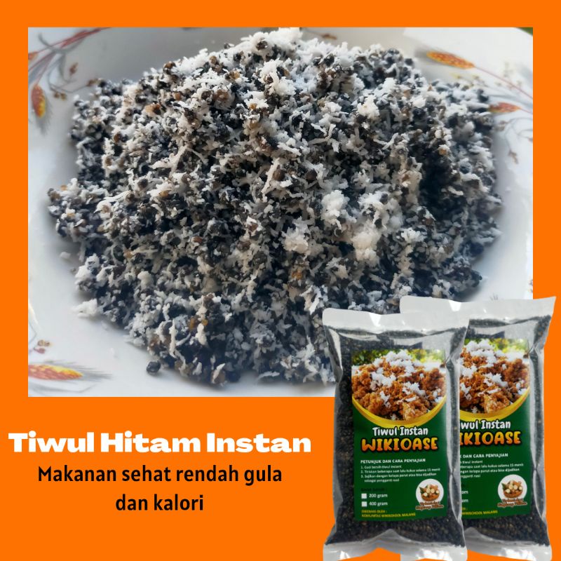 

Pengganti Nasi Untuk Diet Tiwul Hitam Instan Gatot Singkong Rendah Kalori Makanan Sehat Instant Wikioase Malang