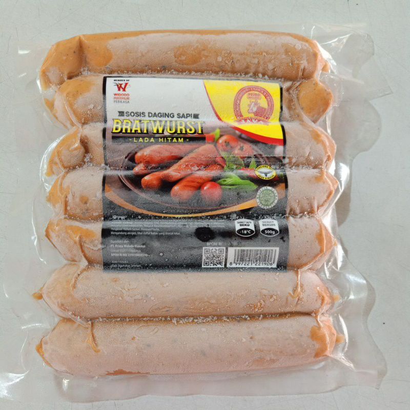 Java sosis jumbo lada hitam isi 7pcs 500gr