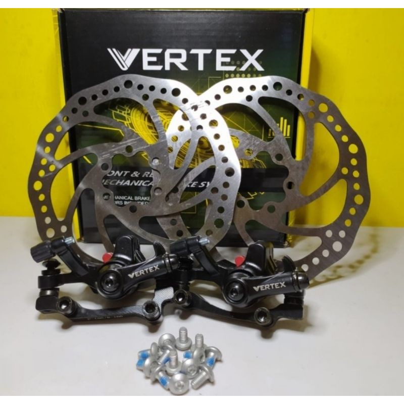 Kaliper rem cakram sepeda set