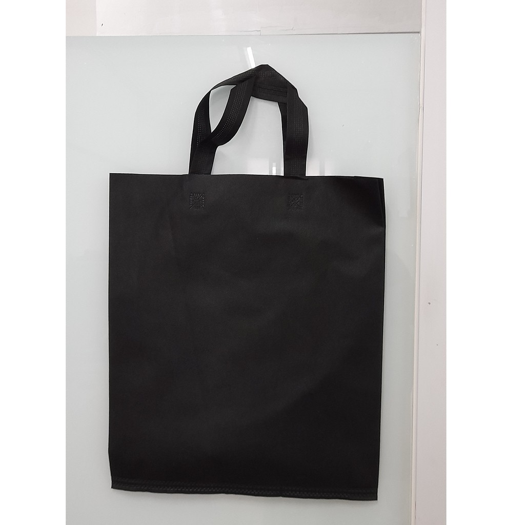 

(Lusin) Tas Press Spunbound Tali Goodie Bag Tas Belanja Warna Hijau Muda 38 cm x 45 cm