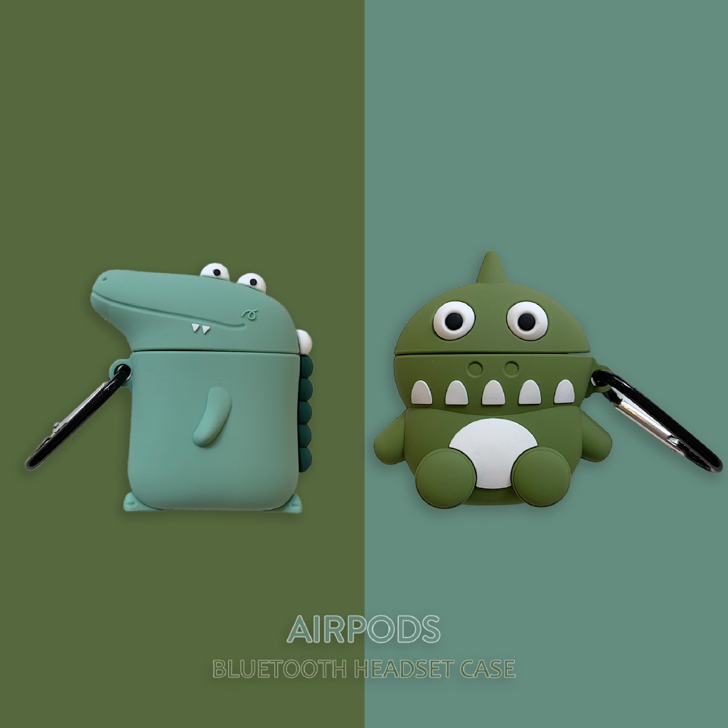 Airpod 2 1 Casing Pelindung Bahan Silikon Motif Kartun Buaya Dinosaurus Lucu Untuk Airpods Shopee Indonesia Airpod 2 1 Casing Pelindung Bahan Silikon Motif Kartun Buaya Dinosaurus Lucu Untuk Airpods Shopee Indonesia