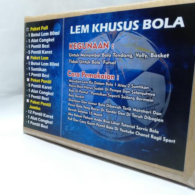 

Terlaris-006 lem khusus tambal bola