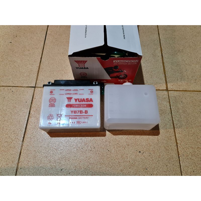 Aki basah Yuasa YB7B Scorpio Tiger