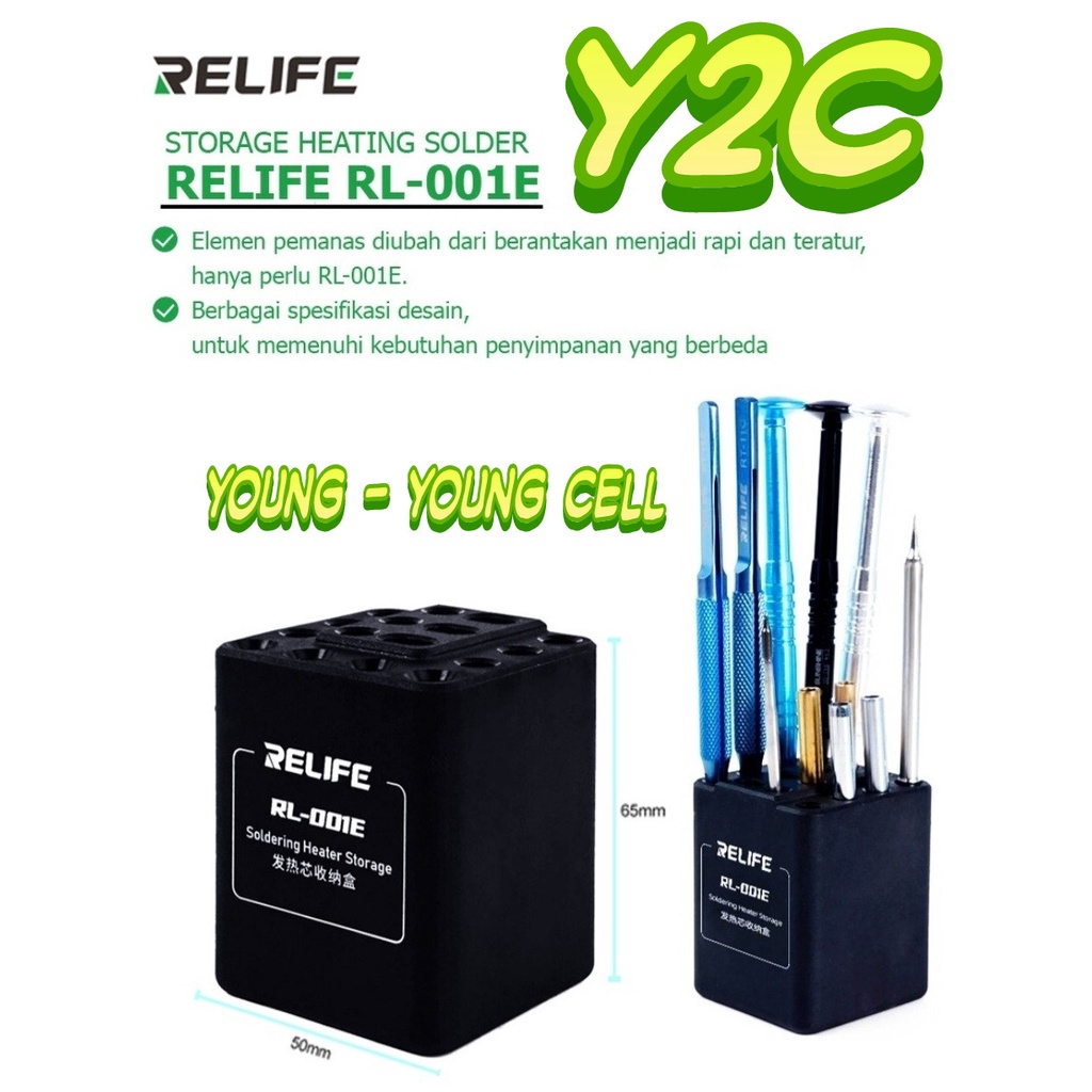 STORAGE TEMPAT WADAH OBENG BAUT PINSET RELIFE RL-001E / ALAT SERVIS SERVICE HP