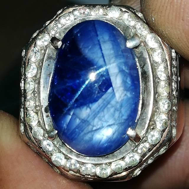 BLUE SAPPHIRE STAR BURMA NH