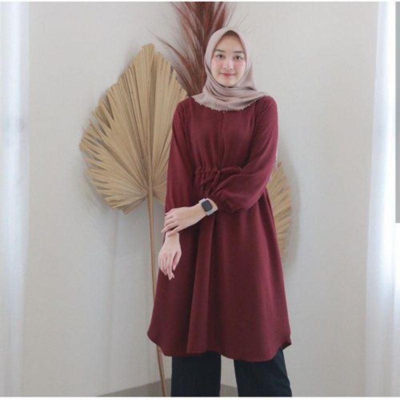 [Fashion Muslim] AMANDA TUNIK tali serut terlaris