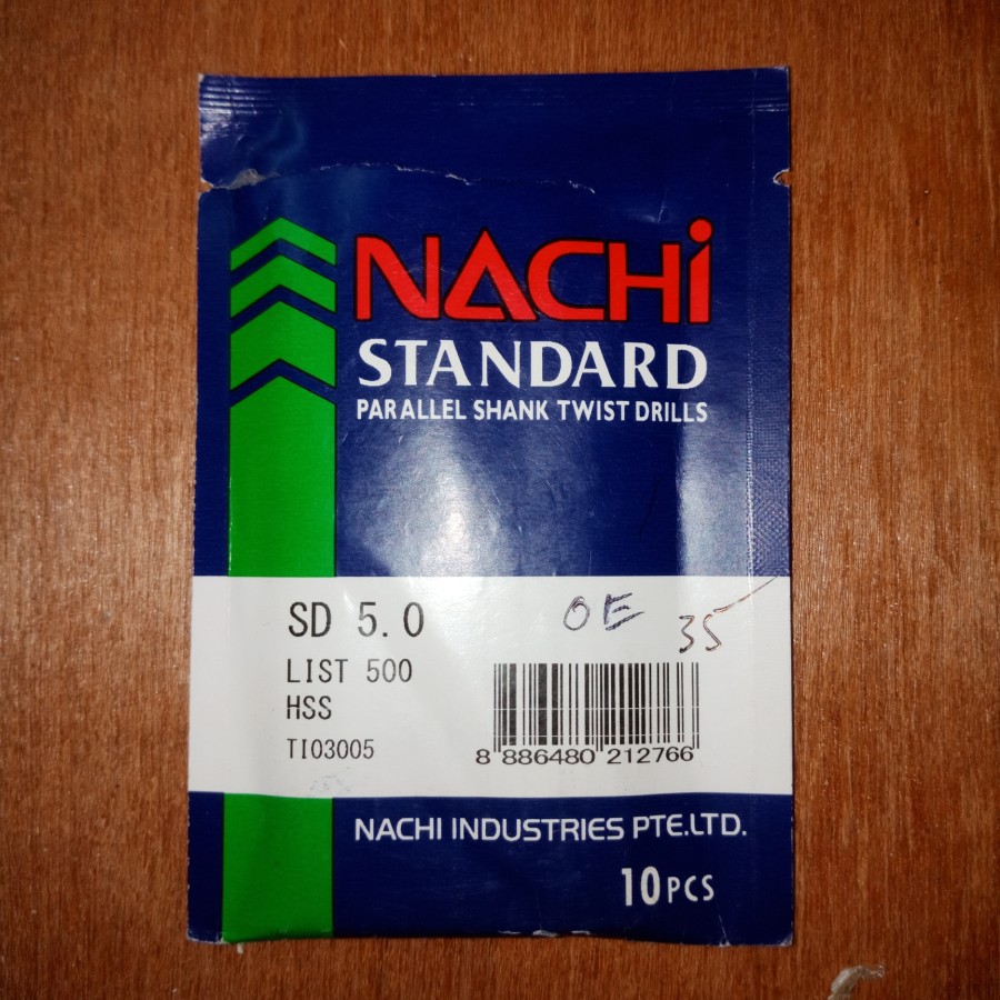 

matabor besi NACHI 5mm
