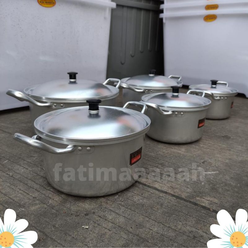 HALCO!! PANCI MASAK 1 SET HALCO NO 16-18-20-22-24 CM