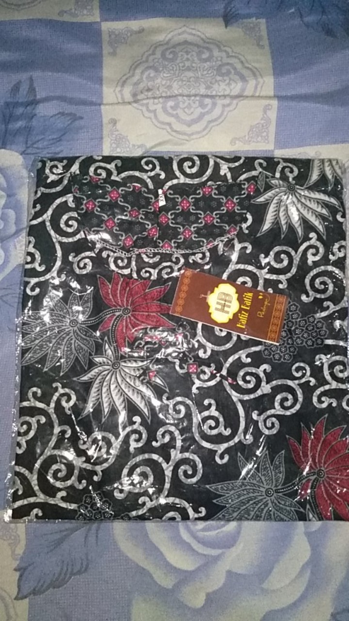 Batik Couple Keluarga Sania Ruffle Ori Ndoro Jowi Dnt Kembang Langit