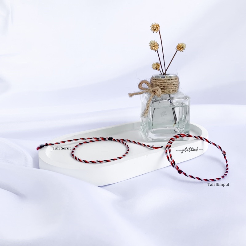 [GELATHINK] GELANG TRIDATU COUPLE - Gelang bali - Gelang tali