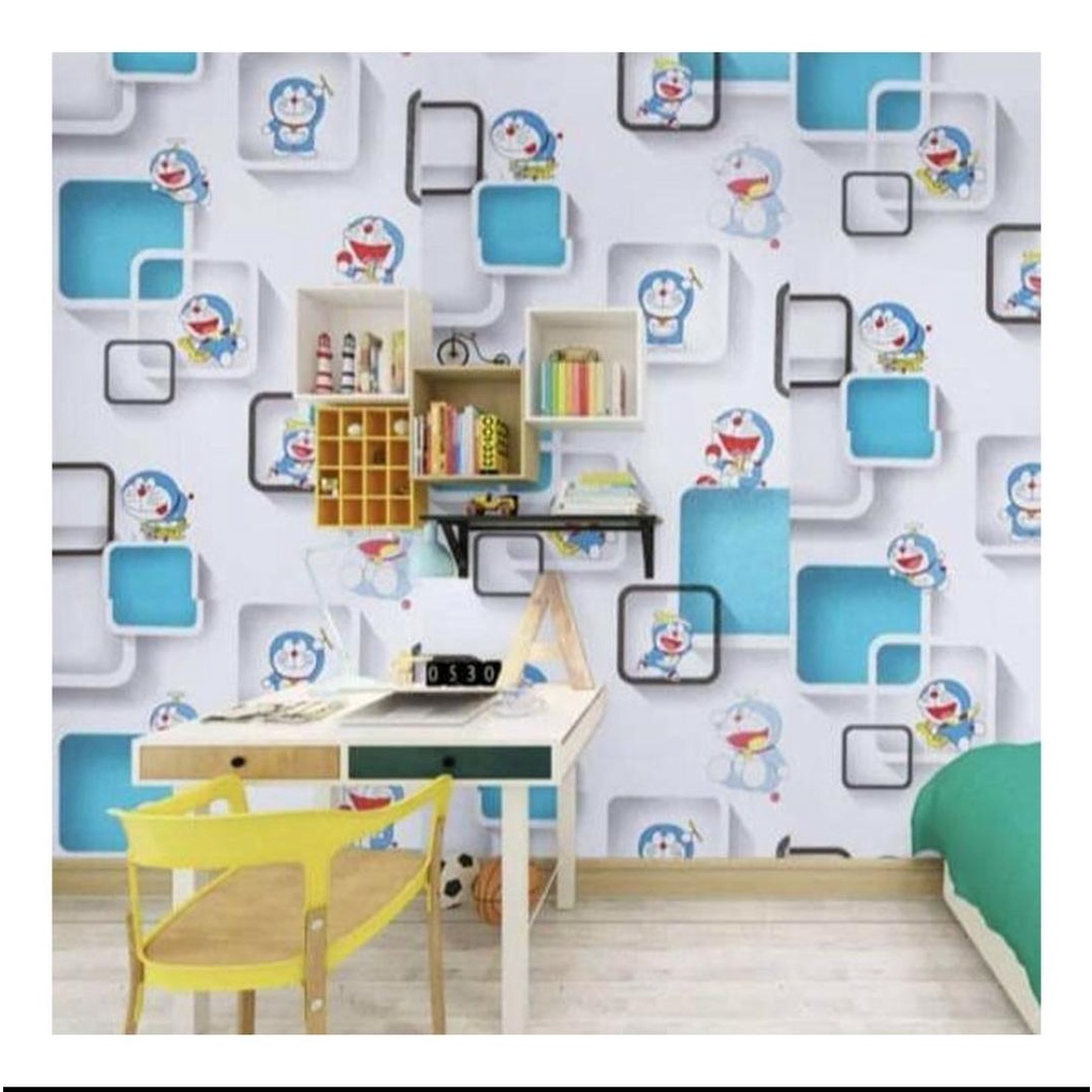 Wallpaper Paket 5 Roll Wallpaper Dinding / Stiker Dinding Anti Air / Walpaper Dinding Kamar Tidur G5