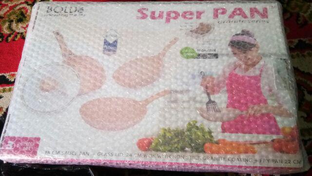 Panci Bolde Super Pan 3+1 Pcs Beige