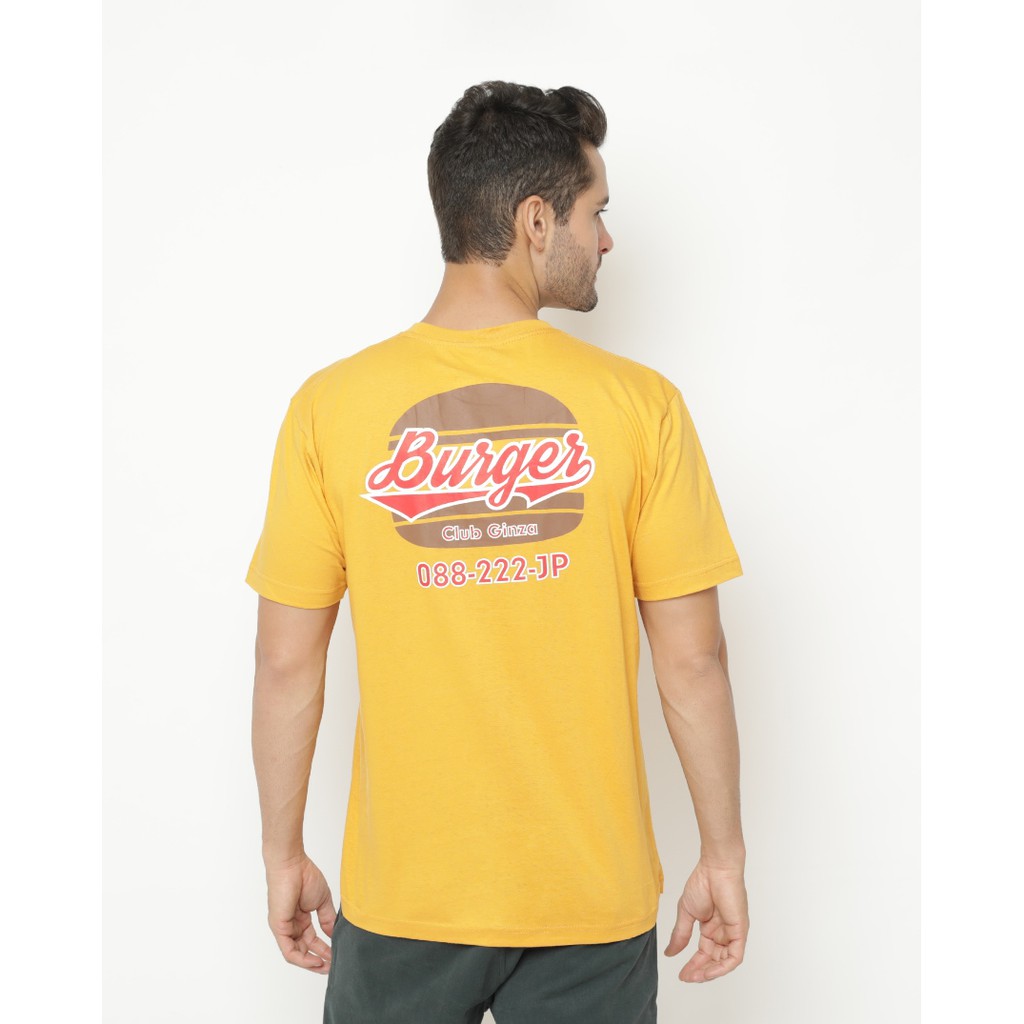 

Erigo T-Shirt Burger Club Ginza Yellow