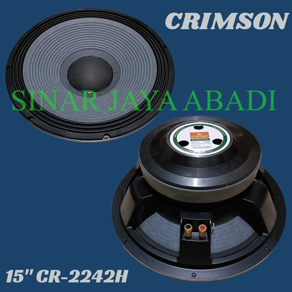 SPEAKER WOOFER 15 INCH CR-2242H 400 watt