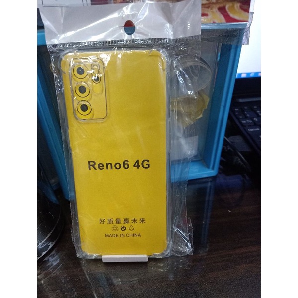 SoftCrack JellyCase Anti Crack Bening For Oppo Reno6 4G