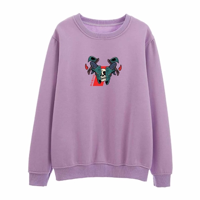 Sweater Crewneck Pria Aeshma Golden Fleece Size M - XXL