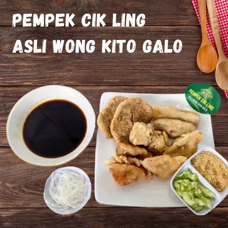 

Pempek Palembang paket sedang 10 pcs (frozen)