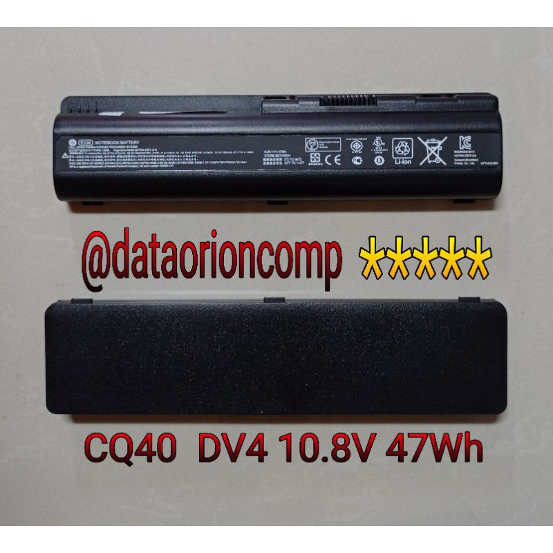 Baterai Battery HP COMPAQ CQ40 CQ41 CQ45 CQ50 CQ60 CQ61 CQ71 EV06 DV4