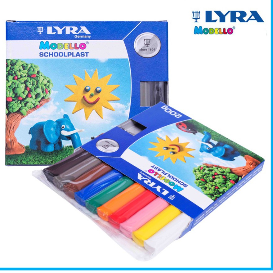 

Lyra Modelling Clay / 10 warna - 200 gram