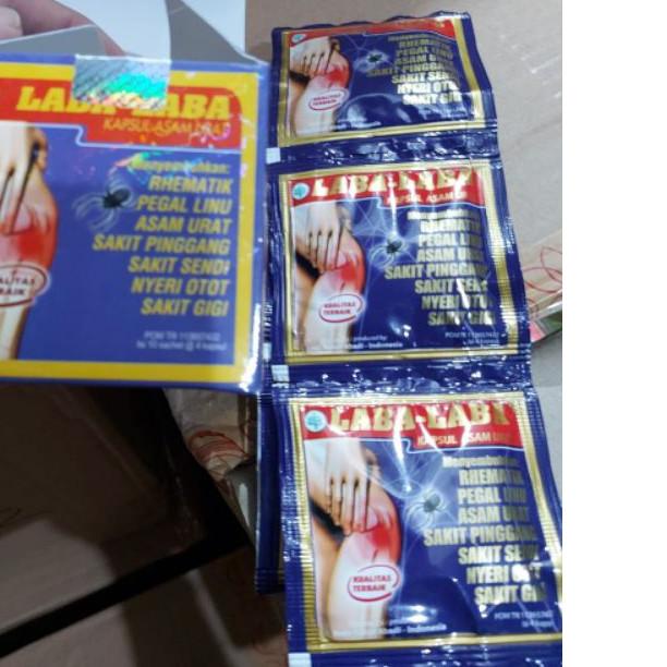 ➼ LABA LABA kapsul Asam urat, khasiat seperti montalin ♪