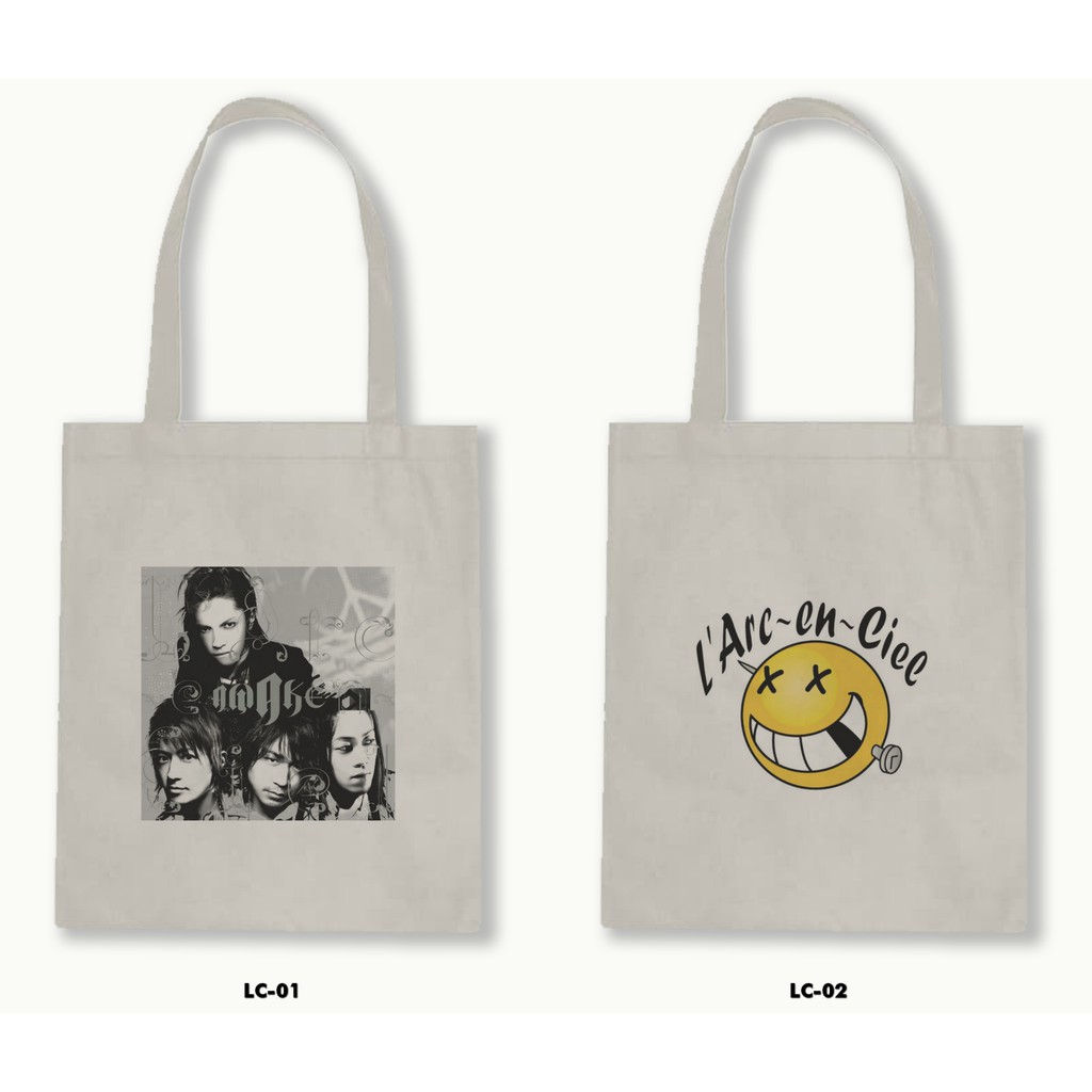 TOTE BAG BLACU - L'Arc~en~Ciel / LARUKU