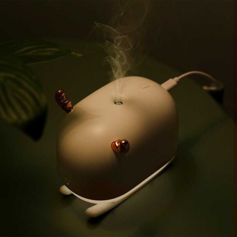 Humidifier Air Purifier Pengharum Udara 260ml Night Light Rusa Xmi