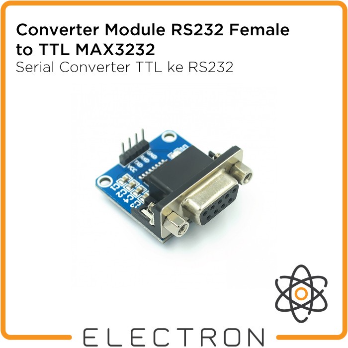 Converter Module RS232 Female to TTL MAX3232 Serial DB9 MAX232 3.3V 5V