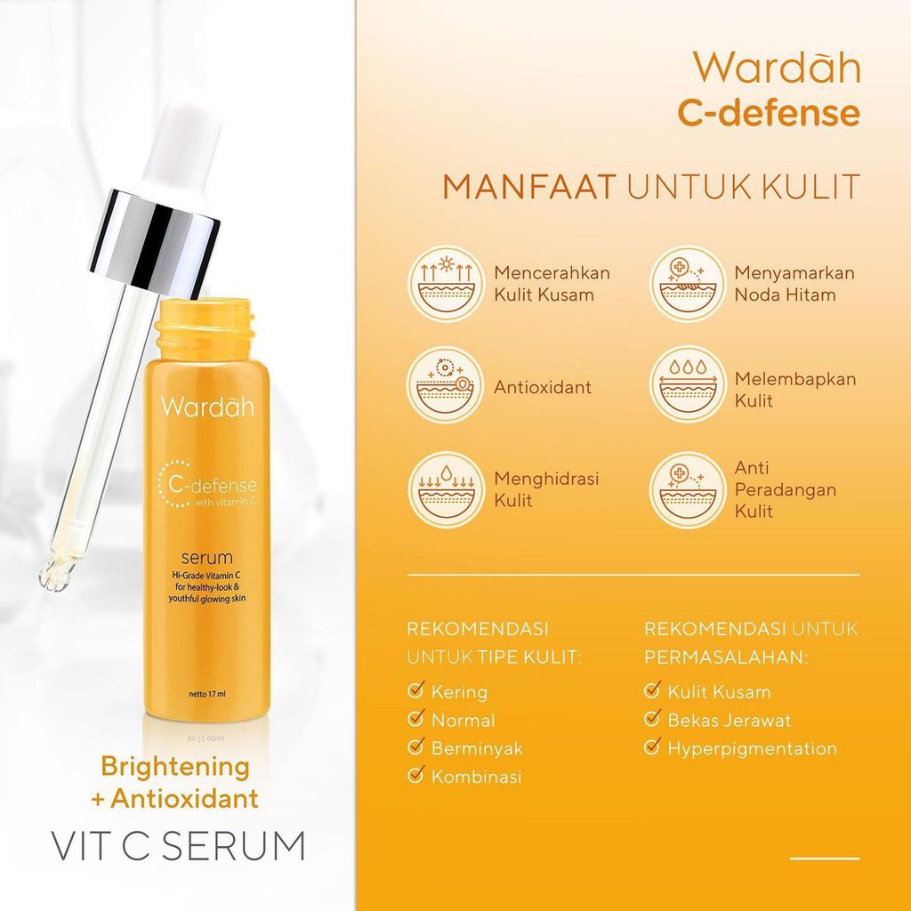 Wardah C-Defense Serum 17ml