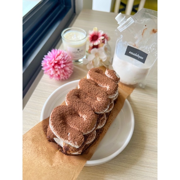 

Poured tiramisu