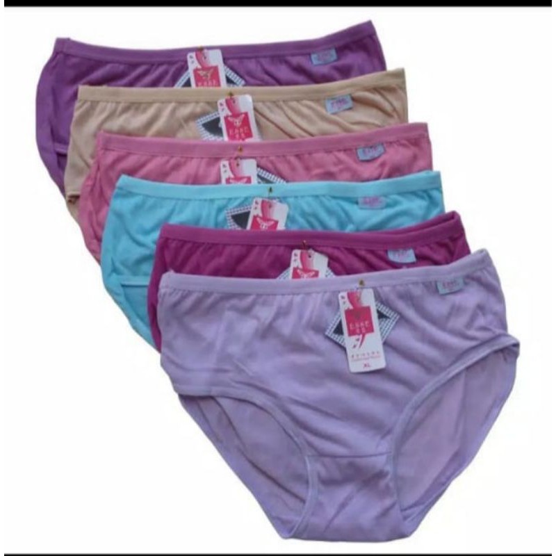 athan-celana dalam wanita/celana dalam esse polos/celana dalam 12 pcs