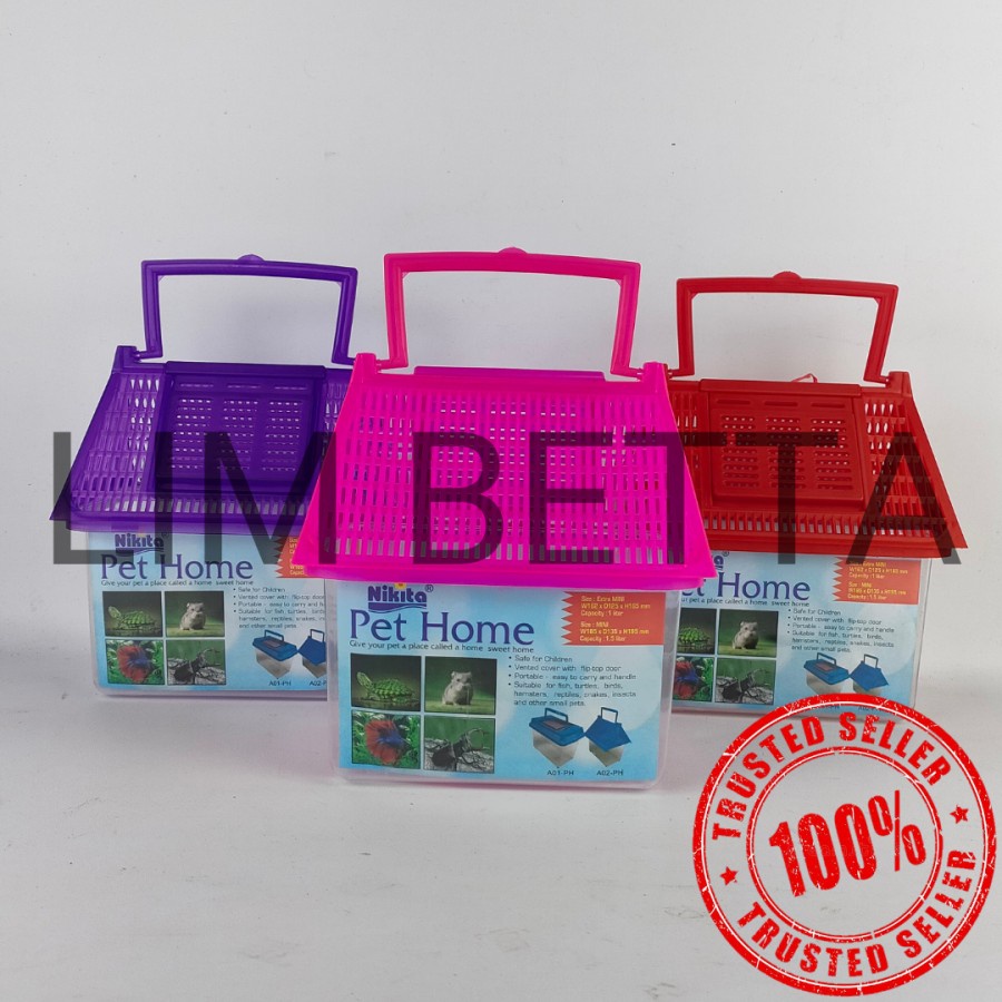 Aquarium Pet Home Mini / Rumah Mini Kura kura