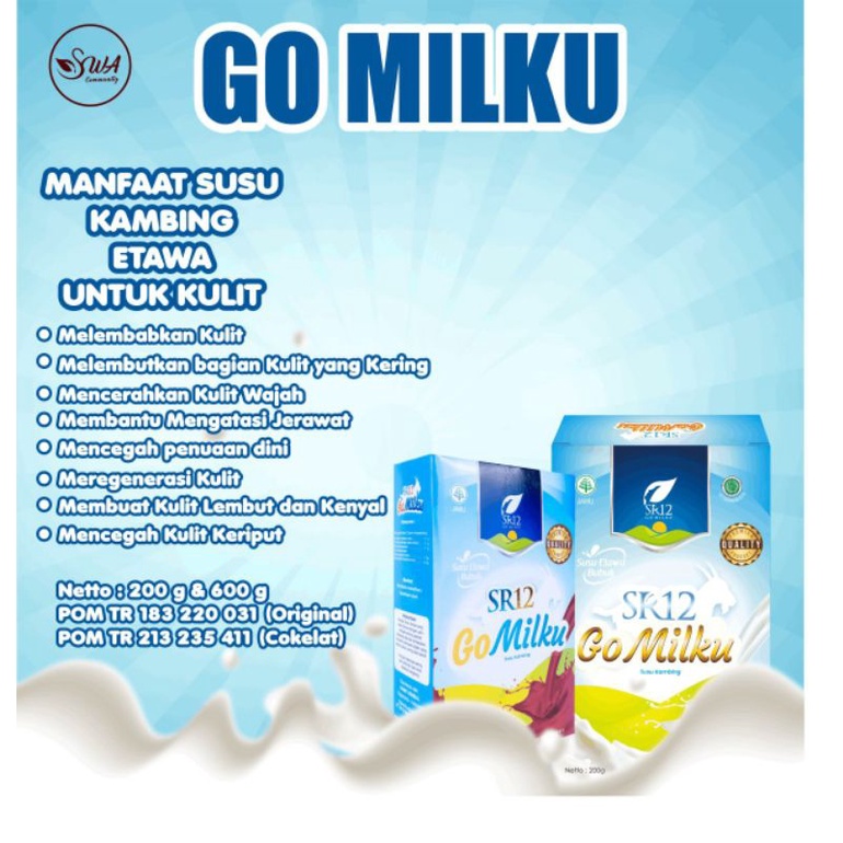 

SUSU ETAWA GOMILKU SR12 // SUSU KAMBING MURNI // SUSU MENYEHATKAN