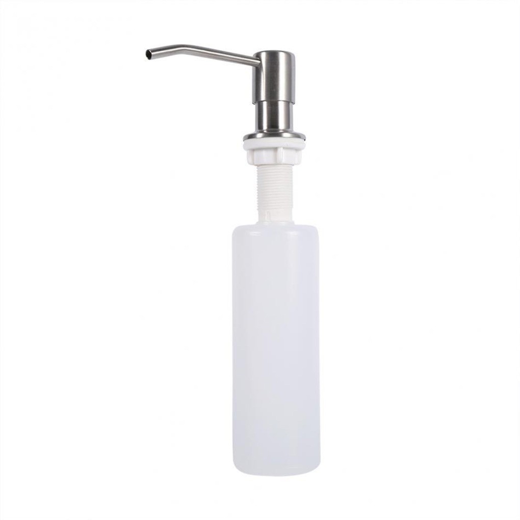 Kitchen Sink Soap Dispenser Bathroom Liquid Soap Built In Lotion Pump Plastic Bottle 300ml Shopee Indonesia