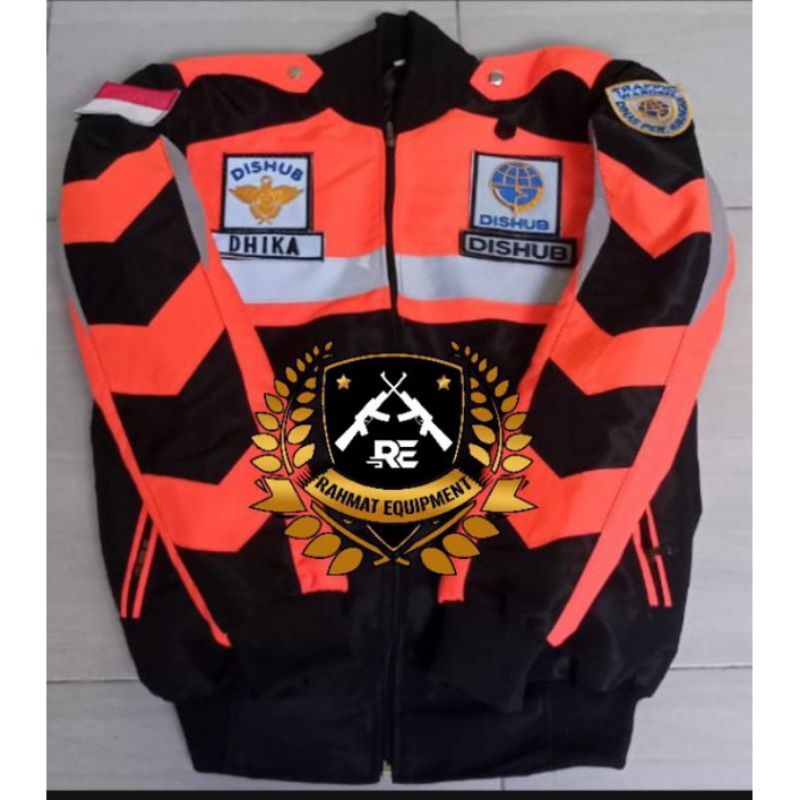 Jaket Dishub Orange Terbaru Jaket Patwal Dishub Terbaru