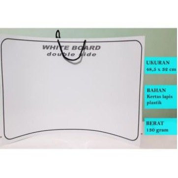 Paket Whiteboard Karton Besar Kecil Bonus Spidol