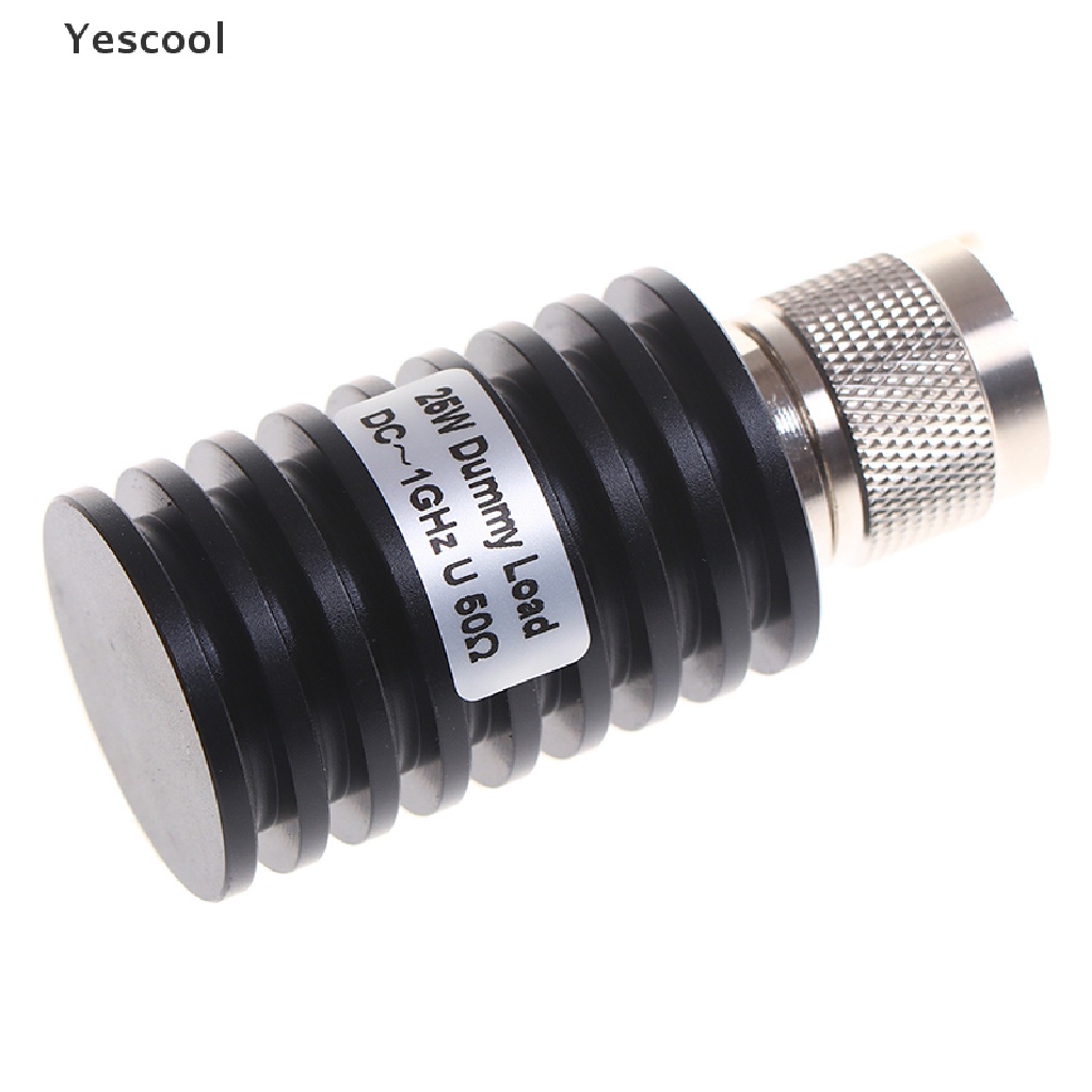 Yescool RF Coaxial 25W UHF PL259 M Male Konektor 50 Ohm DC-1GHz Dummy Load Plug