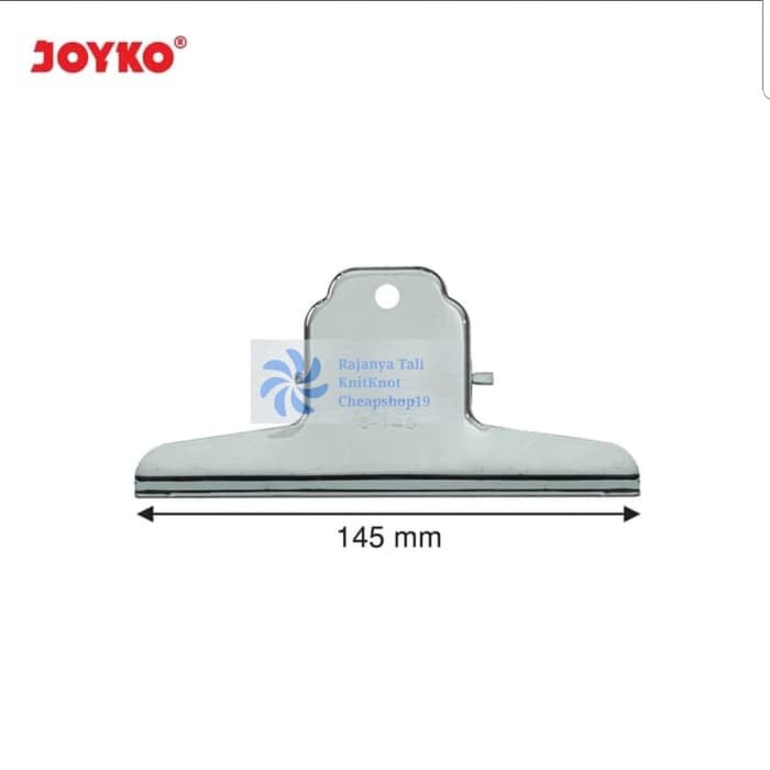 

Penjepit Kertas Bulldog Clip Joyko 6-145 145mm RJT