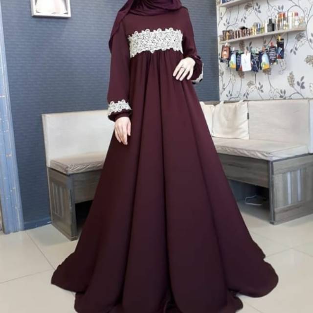 Gamis Pesta Syari