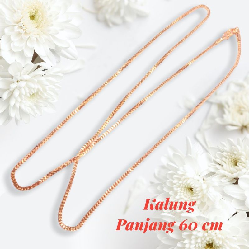 kalung panjang 60cm