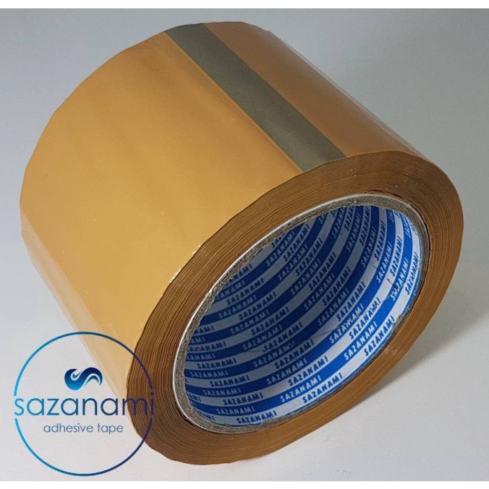 

Hemat Lakban Bening 3" Inch 100 Yard Sazanami Opp Tape 72Mm Gilaa!!!