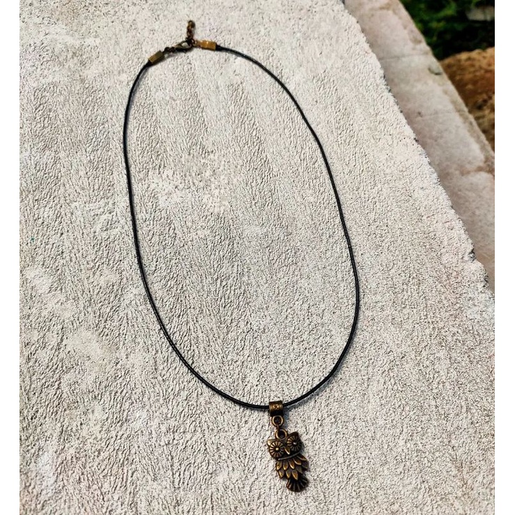 Kalung Tali Korea Burung Hantu