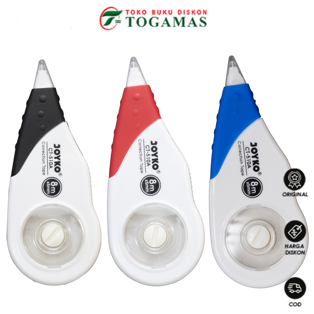 

TERLARIS !! STIPO CORRECTION TAPE CT-510A JOYKO